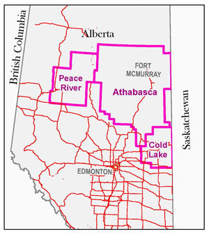 Athabasca Coldlake Peace River